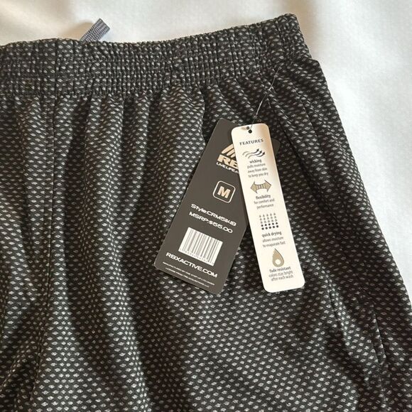 RBX Athletic Shorts Mens Medium Black - Picture 3 of 4